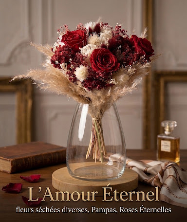 Bouquet de fleurs séchées